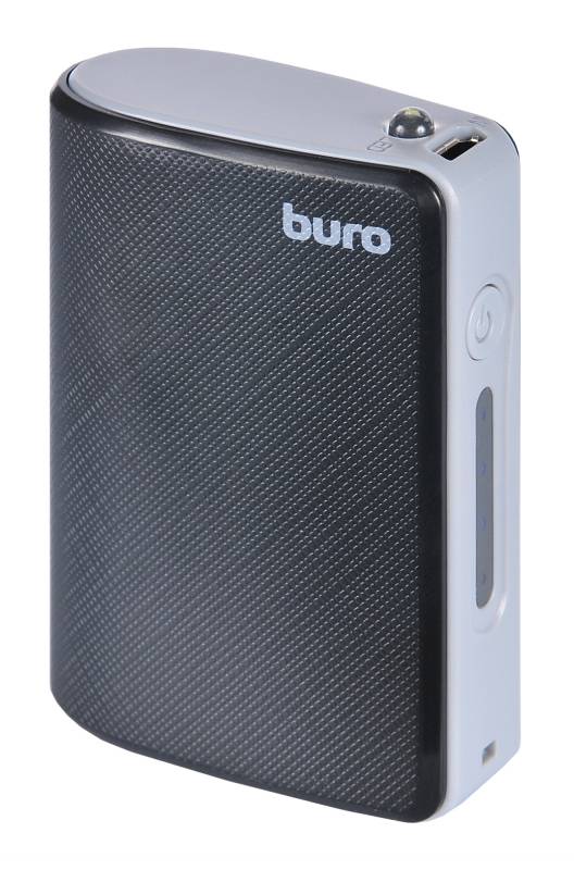 Мобильный аккумулятор Buro RQ-5200 Li-Ion 5200mAh 1A черный 1xUSB