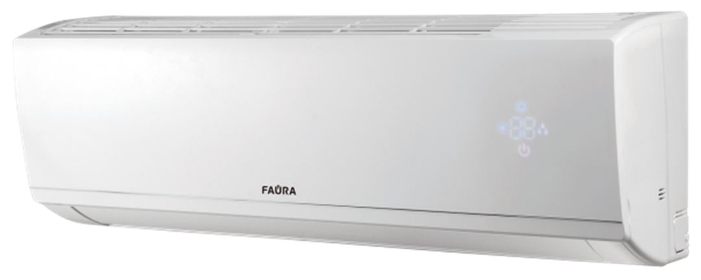 Кондиционер Faura N/U-FOI09, мощность охлаждения 2500 Вт, мощность обогрева 2740 Вт, режим вентиляции, поддержания температуры, осушения воздуха