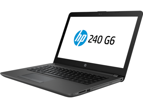Ноутбук HP 240 G6 Celeron N4000 1.10GHz,14" HD (1366x768) AG,4Gb DDR4(1),500Gb 5400,DVDRW,31Wh,1.8kg,1y,Silver,DOS