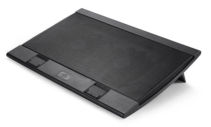 Подставка для ноутбука Deepcool WIND PAL 17" 382x262x24mm 22-27dB 4xUSB 793g Fan-control Black