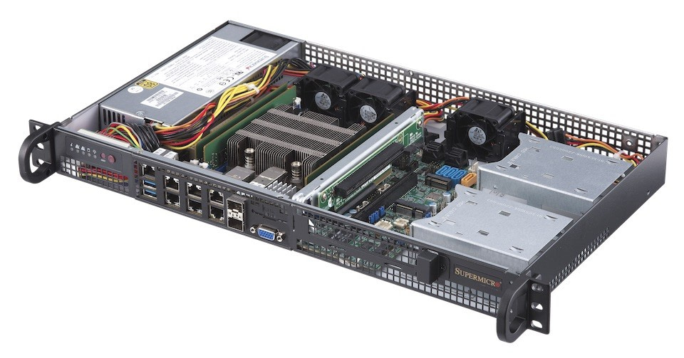 Серверная платформа SUPERMICRO 1U SATA SYS-5019D-FN8TP