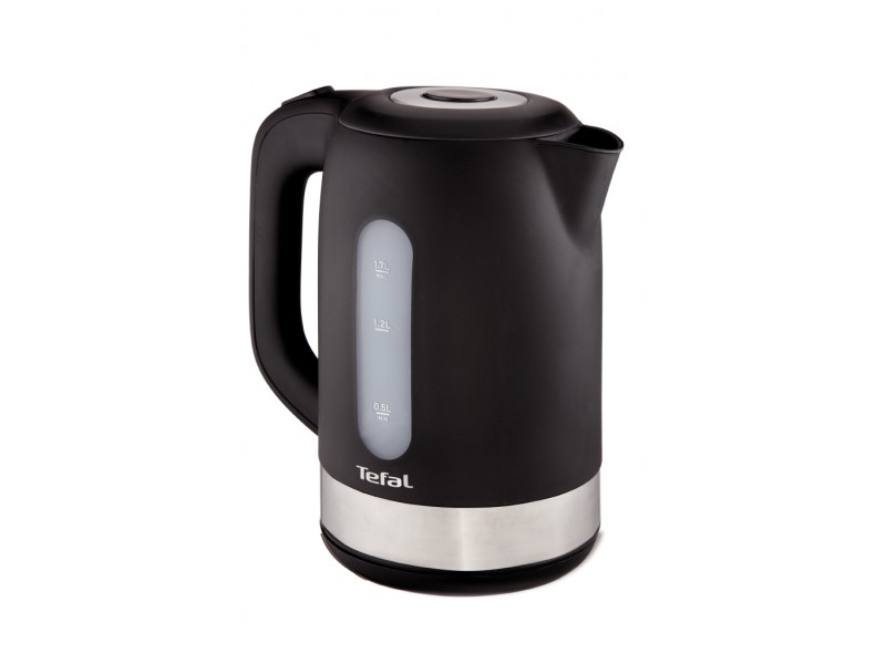 Чайник электрический Tefal KO330830 1.7л. 2400Вт черный/серебристый (корпус: металл/пластик)