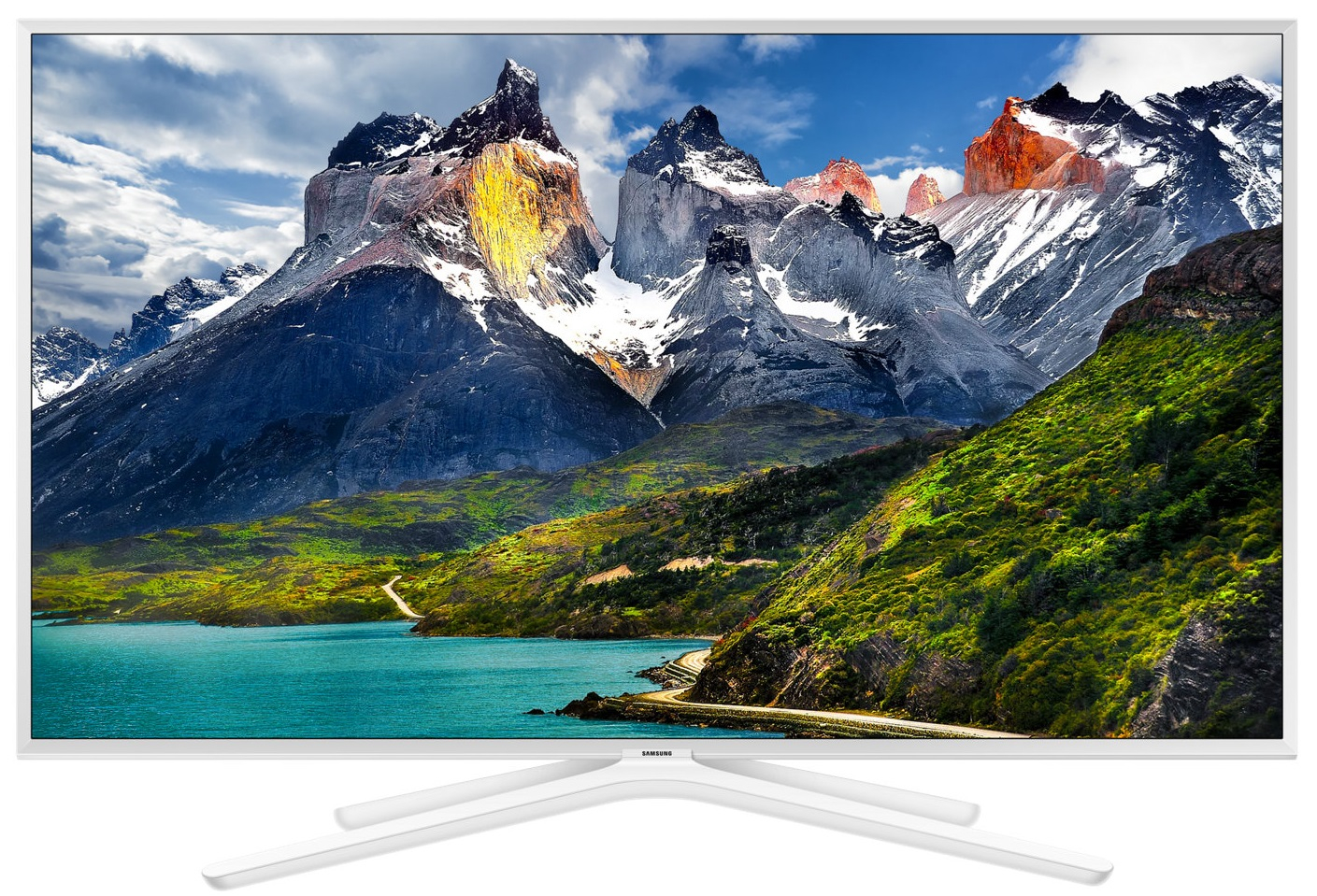 Телевизор ЖК 43'' Samsung, Full HD, PQI 500, Smart TV, DVB-T2/C, white, UE43N5510AUX