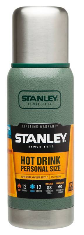 Термос Stanley Adventure (10-01562-005) 0.75л. зеленый/серебристый