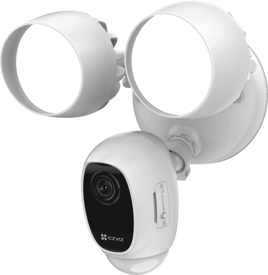 Видеокамера IP Ezviz LC1C 2МП уличная камера с встроенным прожектором, сиреной и датчиком движения. FHD 1080P,h264/h265, линза 2.8,угол обзора 121°, P