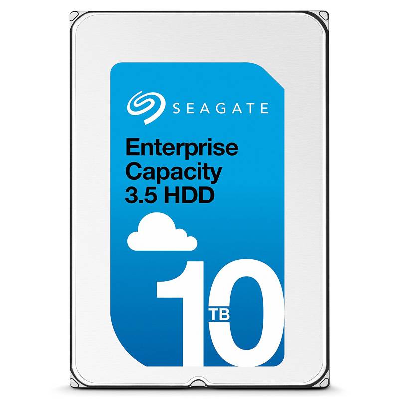 Жесткий диск HDD SATA Seagate 10000Gb (10Tb), ST10000NM0016, Enterprise Capacity (Helium), 7200 rpm, 256Mb buffer