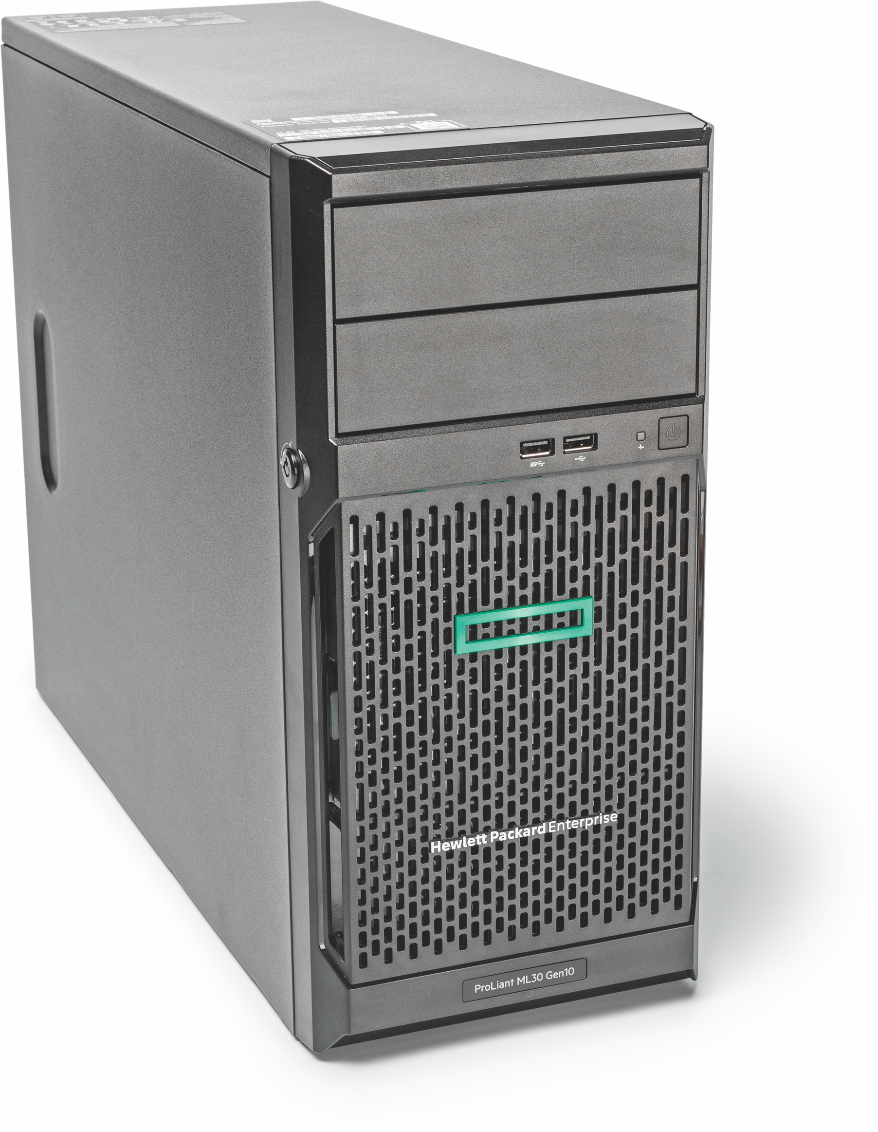 Сервер HP ProLiant ML30 Gen10 E-2224 Hot Plug Tower(4U)/Xeon4C 3.4GHz(8MB)/1x16GB2UD_2666/S100i(ZM/RAID 0/1/10/5)/noHDD(8)SFF/noDVD/iLOstd(no port)/1N