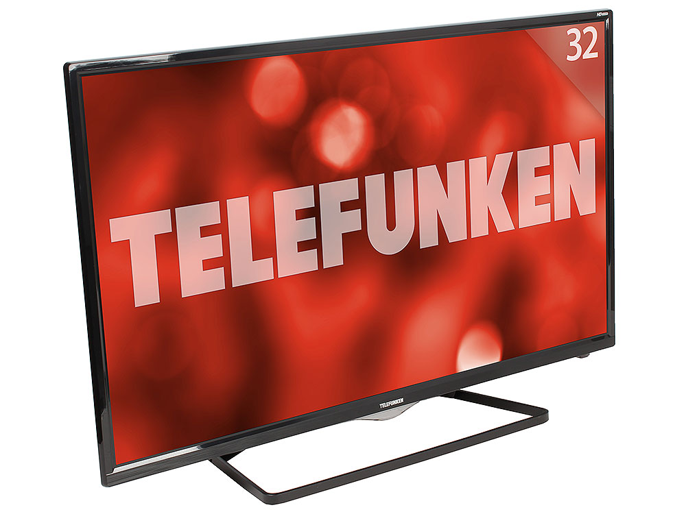 Телевизор LED Telefunken 32" TF-LED32S39T2S черный/HD READY/50Hz/DVB-T/DVB-T2/DVB-C/USB/WiFi/Smart TV (RUS)