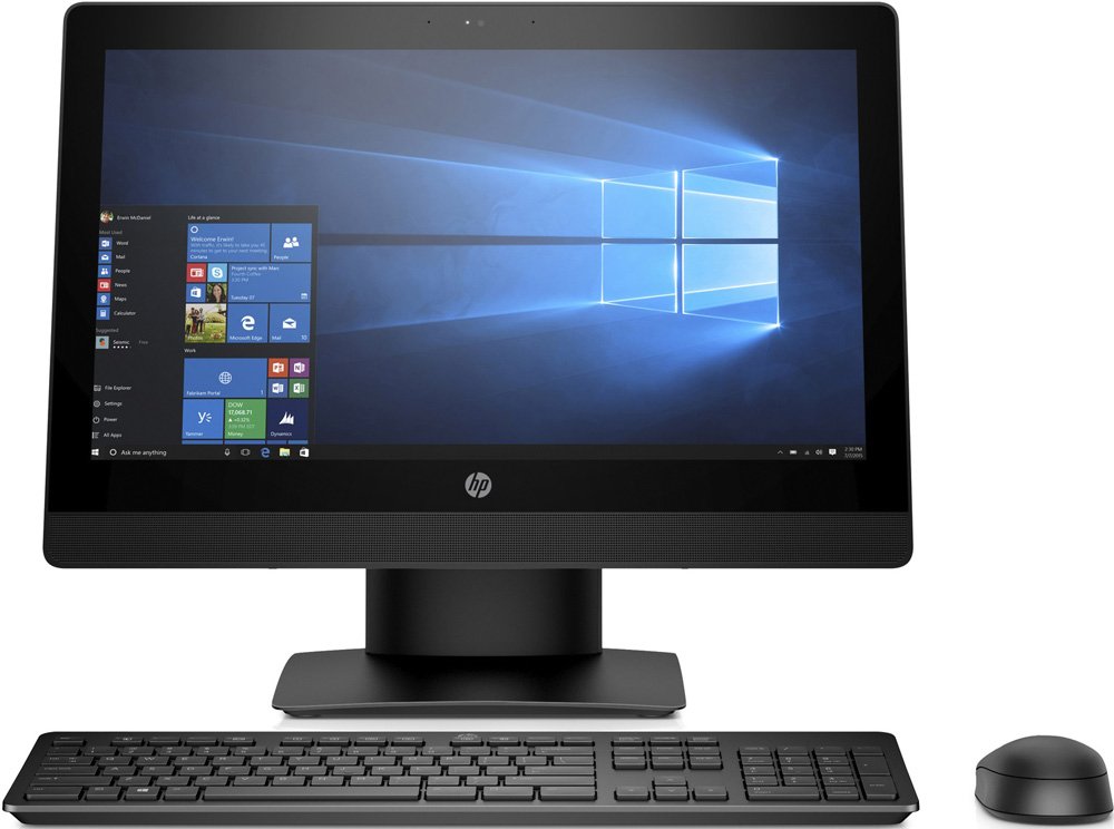 Моноблок HP ProOne 400 G3 All-in-One NT 20"(1600x900) Core i5-7500T,4GB DDR4-2400 (1x4GB)SODIMM,256GB,DVD,usb kbd&mouse,Intel 7265 AC 2x2 BT,HAS Stand