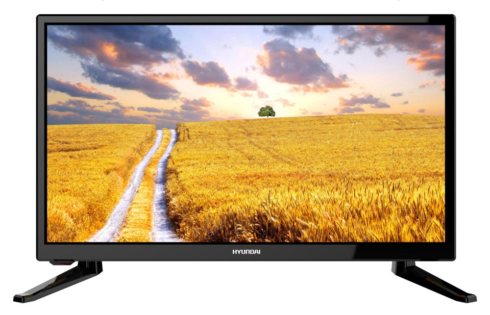 Телевизор LED Hyundai 20" H-LED20R404BS2 черный/HD READY/60Hz/DVB-T/DVB-T2/DVB-C/DVB-S2/USB (RUS)
