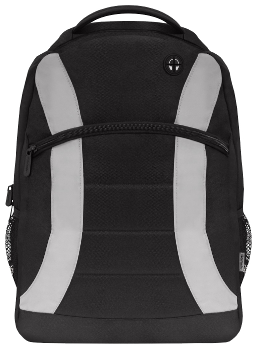 Рюкзак Defender Everest Black, максимальный размер экрана 15.6", материал: синтетический, цвет: чёрный