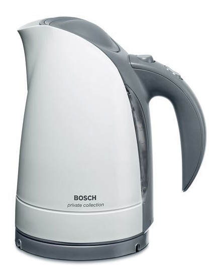 Чайник электрический Bosch TWK6001 1.7л. 2400Вт белый/серый (корпус: пластик)