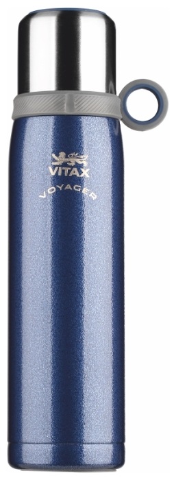 Термос Vitax VX3410 Voyager. Объём 600мл. Вакуумный термос изготовлен из высококачественной нержавеющей стали с двойными колбами. Имеет в комплекте ге