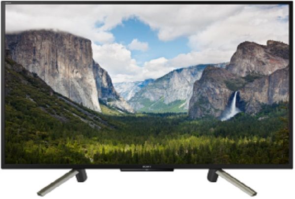 Телевизор Sony KDL-43WF665, 1080p Full HD, диагональ 42.5" (108 см), Smart TV (Linux), Wi-Fi, HDMI x2, USB x2, DVB-T2, поддержка HDR, тип подсветки: D