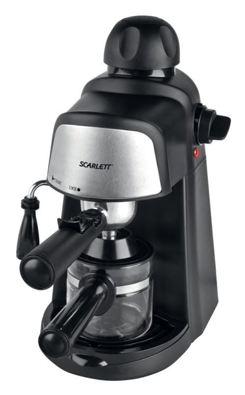 Кофеварка эспрессо Scarlett SC-037 800Вт черный