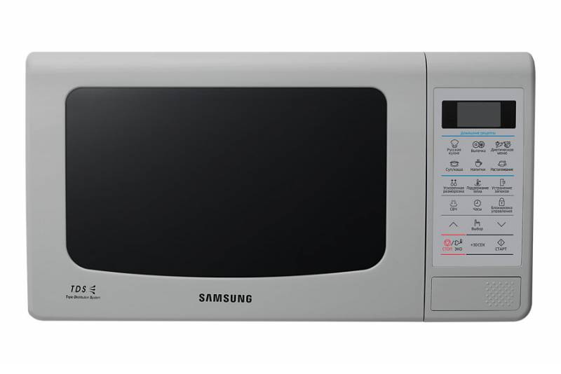 Микроволновая Печь Samsung ME83KRQS-3 23л. 800Вт серый
