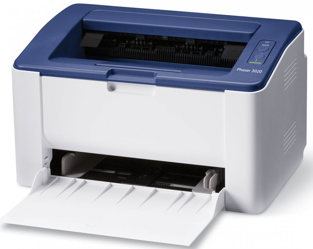 Принтер Xerox Phaser 3020, Технология печати: светодиодная, Тип печати: черно-белая, Максимальный формат: A4, Интерфейсы: USB 2.0, Wi-Fi