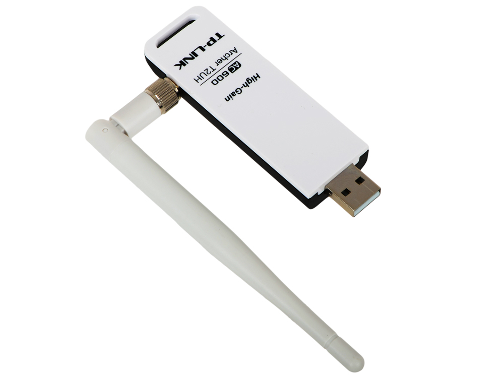 Адаптер Wi-Fi TP-LINK Archer T2UH AC600 Dual Band High Gain Wireless USB Adapter, USB 2.0,1 high gain detachable antenna, Archer T2UH