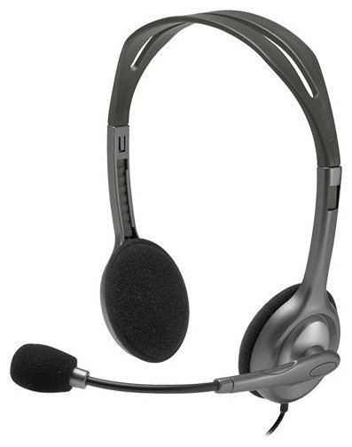 Гарнитура Logitech Stereo Headset H111 (981-000594)