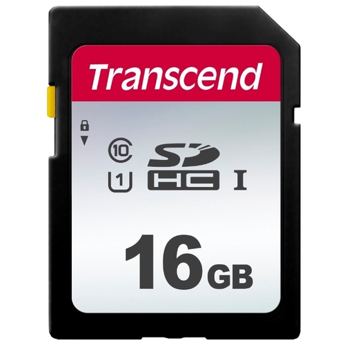 Карта памяти Transcend 16GB SDHC Class 10 UHS-I U1 V30 R95, W60MB/s, TS16GSDC500S