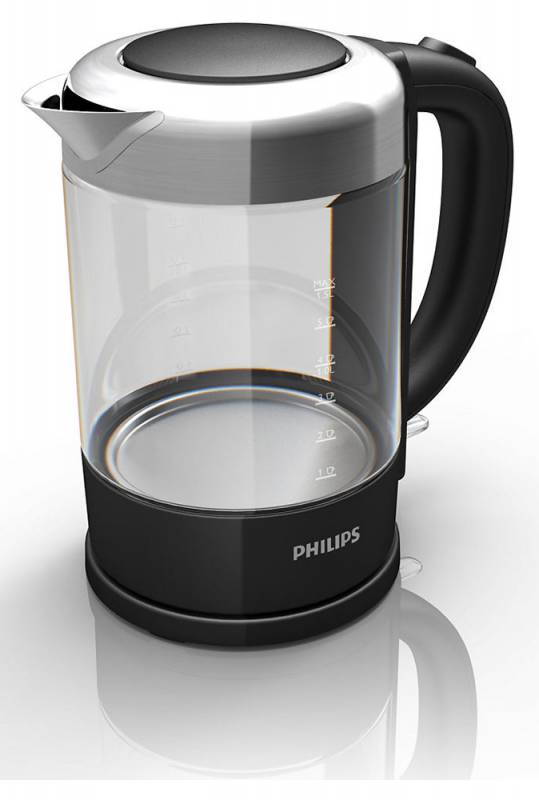 Чайник Philips HD9340/90 (корпус стекло SCHOTT DURAN, 2200 Вт, 1.5 л)