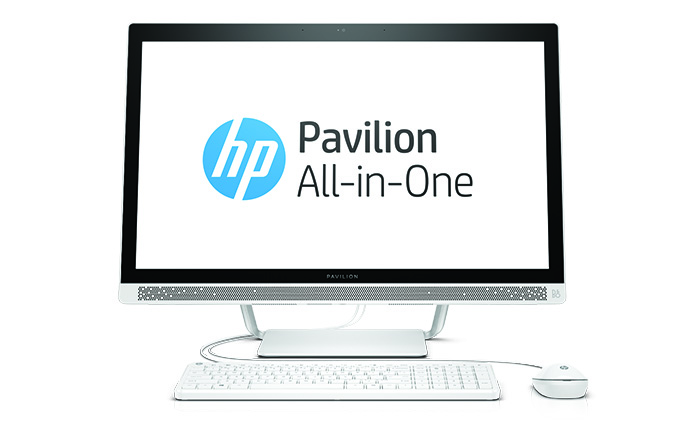 HP Pavilion 24-b132ur 24'' IPS FHD LED Non-touch,Core i3-6100T,4GB DDR4 (1X4GB),1TB,Intel HD Graphics,DVDRW,usb kbd/mouse,white,Win 10
