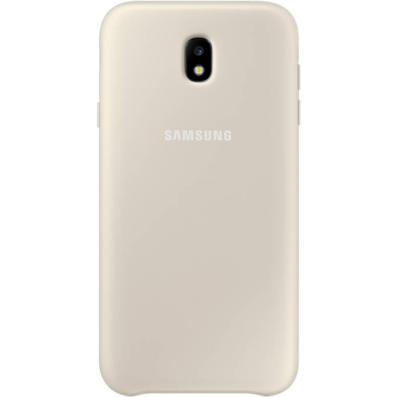 Чехол (клип-кейс) Samsung для Samsung Galaxy J5 (2017) Dual Layer Cover золотистый (EF-PJ530CFEGRU)
