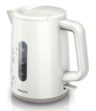 Чайник электрический Philips HD9304 1.5л. 2400Вт белый/рисунок (корпус: пластик)