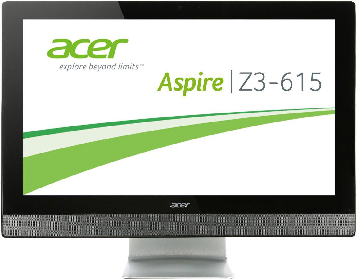 Моноблок Acer Aspire Z3-615 (23" IPS 1980x1080, Full HD, NonTouch, Core i3-4130T (2.9 GHz), 4GB DDR3 1600 MHz (2*slots), HDD 500GB), DQ.SVAER.020