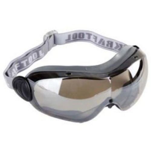 Очки KRAFTOOL "EXPERT" защитные с непрямой вентиляцией, с оправой из термопластэластомера, линза поликарбонатная, 11007