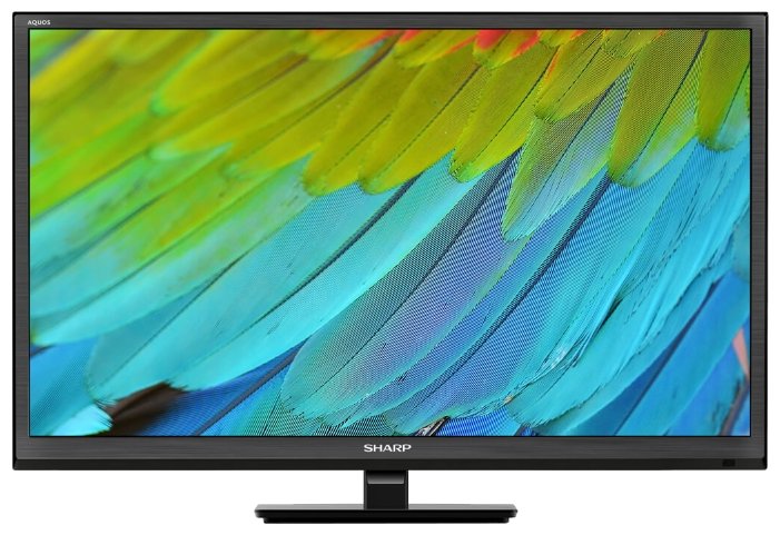 Телевизор LED Sharp 24" LC24CHF4012E черный/HD READY/100Hz/DVB-T/DVB-T2/DVB-C/USB