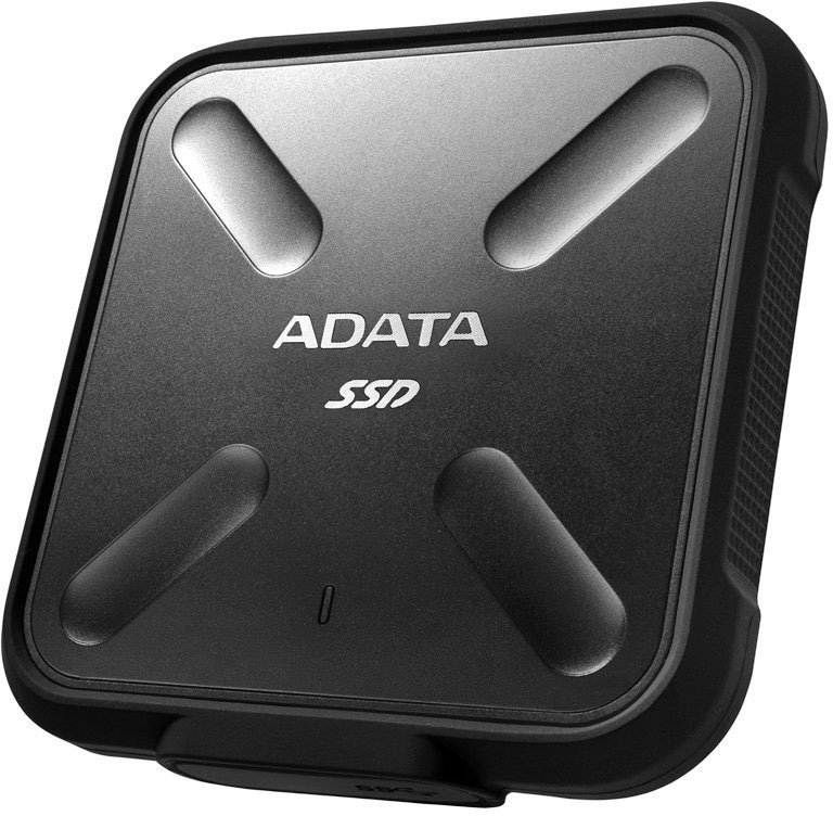 Твердотельный накопитель ADATA 256GB SD700 External SSD, USB 3.1, R440/W430, Black, ASD700-256GU31-CBK