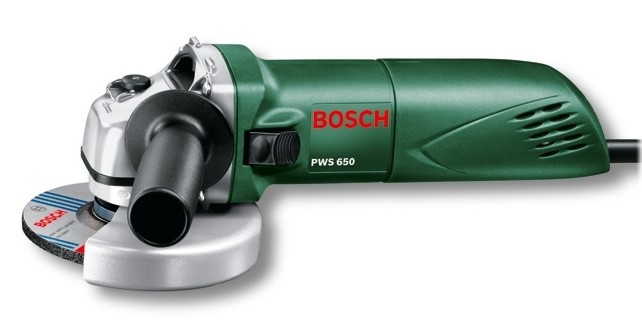 Углошлифовальная машина Bosch PWS 650-115 650Вт 11000об/мин рез.шпин.:M14 d=115мм