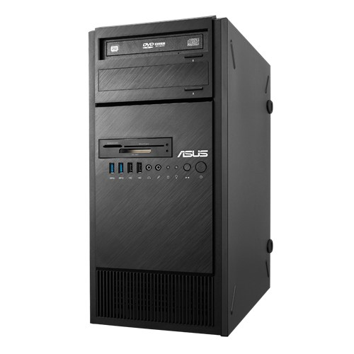 Сервер ASUS ESC500 G4 Tower, ASUS P10S WS, s1151 with cpu E3-1245 V6, 64GB max, 3HDD int, 1HDD int 2,5",  with DVR, 300W, CPU FAN ; 90SV04ZA-M4LCE0