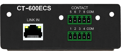 Интерфейсный модуль Inter-M CT-600ECS  для FTA-108S, 'сухие' контакты, RS-485 (серия 6000)