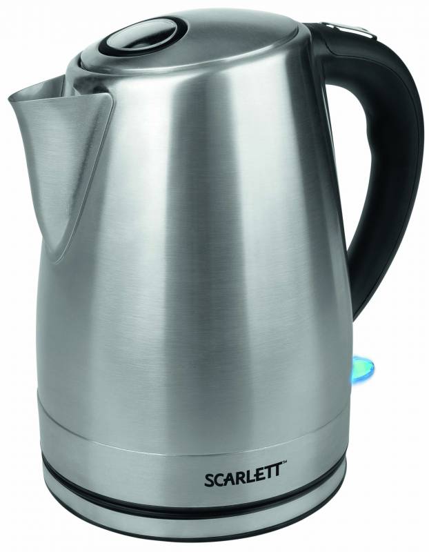 Чайник электрический Scarlett SC-EK21S15 1.7л. 2200Вт серебристый (корпус: нержавеющая сталь)