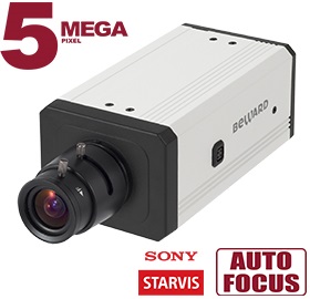 Видеокамера IP Beward SV3216M 5 Мп, 1/2.8'' КМОП Sony Starvis, 0.006 лк (день)/0.003лк (ночь), 