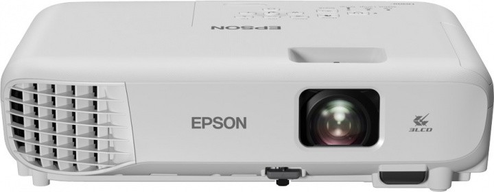 Проектор Epson EB-E01, стационарный, LCD, 1024x768, яркость: 3300 люмен, контрастность 15000:1, HDMI