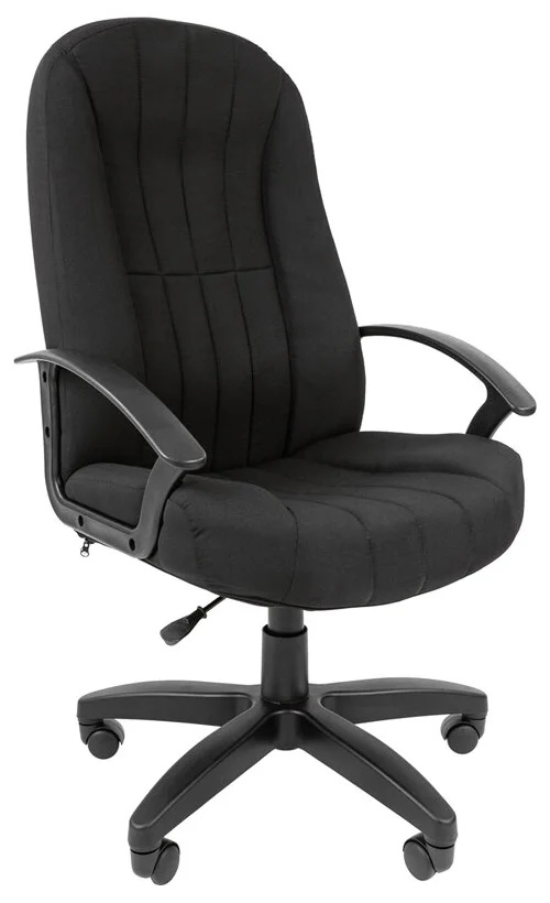 Офисное кресло Chairman Стандарт СТ-85 Россия ткань 10-356 черный