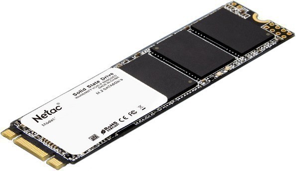 Твердотельный накопитель Netac SSD N535N 128GB M.2 2280 SATAIII 3D NAND, R/W up to 510/440MB/s, TBW 70TB, 3y wty