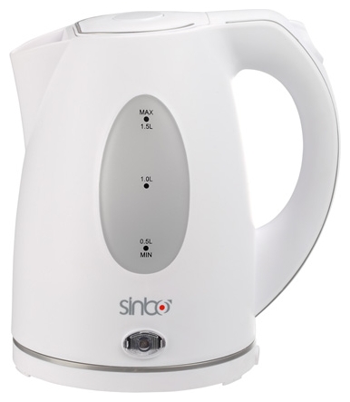 Чайник электрический Sinbo SK 2384B 1.5л. 2000Вт белый (корпус: пластик)