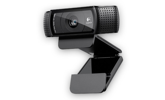 Веб-камера Logitech C920 (Full HD 1080p, USB 2.0, 1920*1080, 15Mpix foto, автофокус, Carll Zeiss, Mic, Black), 960-001055