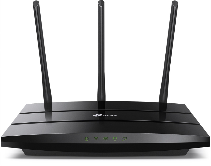 Маршрутизатор TP-Link Archer A8, AC1900 Dual Band Wireless Gigabit Router, 600Mbps at 2.4G and 1300Mbps at 5G, 3 external antennas, support MU-MIMO, B
