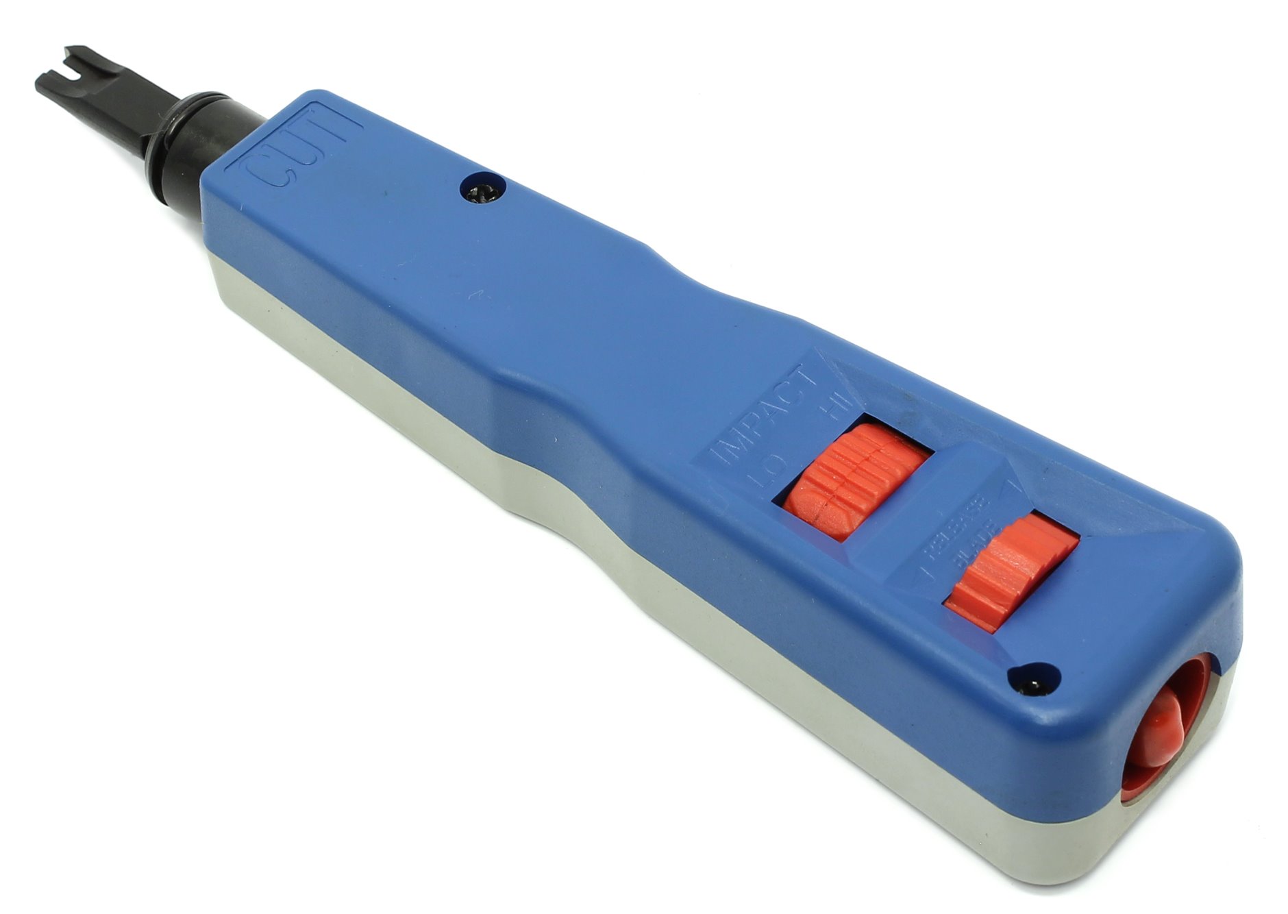 Ударный инструмент для разделки кабеля Lanmaster LAN-PND-110 для разделки контактов с ножами типа 110