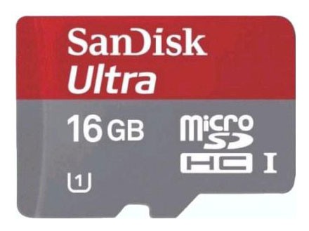 Память Micro Secure Digital Card 16 GB, (MicroSD) Class 10, SanDisk, SDSDQU(A)-016G-U46A