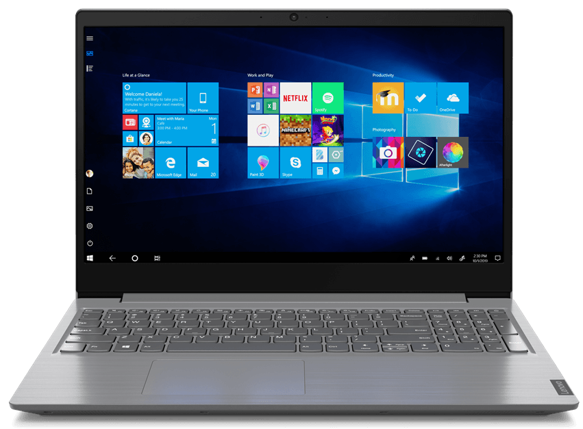 Ноутбук,Lenovo V15-IIL Intel® Core™ i5 1035G1,8 GB,256Gb SSD,Intel HD Graphics,15.6",FullHD,no OS, GREY steel, 82C500FURU