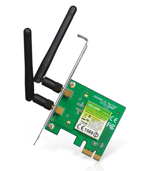 Адаптер Wi-Fi,TP-Link TL-WN881ND, (802.11n, 300Mbps, PCI-x)