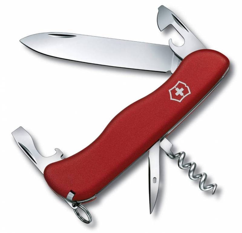 Нож перочинный Victorinox Picknicker 0.8853 с фиксатором лезвия 11 функций красный  