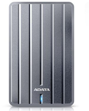 Внешний жесткий диск 1TB A-DATA HC660, 2,5" , USB 3.1, Ultra Slim, титан