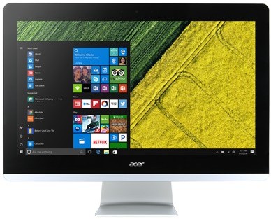 Моноблок Acer Aspire Z22-780 21.5" Full HD i5 7400T/4Gb/1Tb/HDG/DVDRW/CR/Windows 10/GbitEth/WiFi/BT/135W/клавиатура/мышь/Cam/черный 1920x1080